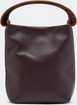 Dries Van Noten Small leather top-handle bag