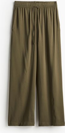 H&M Weite Schlupfhose - Green