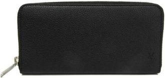 Saint Laurent Pre-owned Leather Wallet - Dames - Vintage Accessoires - Zwart - ONE Size - Leer - Vintage