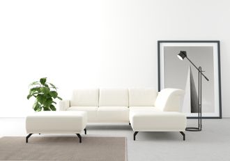 Sit&more Ecksofa »Bailando L-Form« wahlweise mit Kopfteilverstellung und Vorziehsitz, motorisch