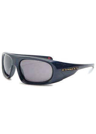 Oakley Belleville Wrap-around Sunglasses - Black - One Size