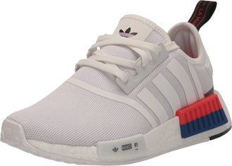 adidas Originals Mens NMD_R1 Legacy Sneaker, White/Black/Bright Red, 5.5 UK