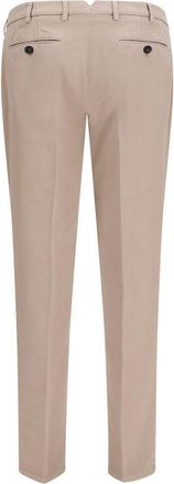 Brunello Cucinelli Cotton Regular-Fit Trousers - Beige