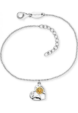 Engelsrufer Womens ERB-ALOHAHEART-BIG Ladies Aloha Bracelet - Gold - One Size