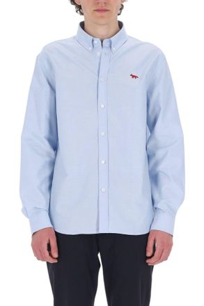 Maison Kitsun&eacute; Red Fox Oxford Button-Down Shirt