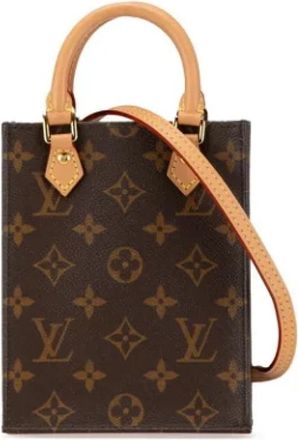 Louis Vuitton Pre-owned Fabric louis-vuitton-bags - Dames - Vintage Handtas - Bruin - ONE Size - Vintage