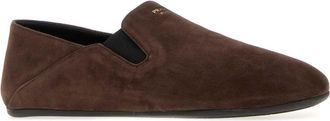 Prada Mens Lifestyle Leggero Loafer Brown Calf