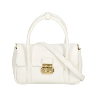 Coccinelle C-Me Lock Mini - female - Coccinelle - Mini Bags - White - ONE SIZE - Bags