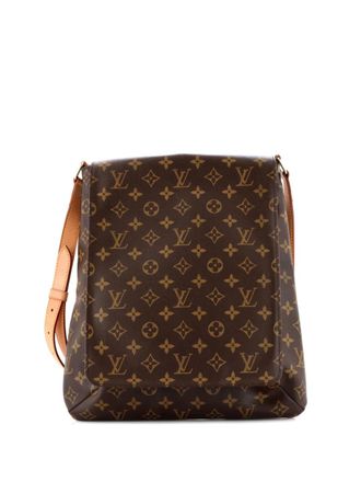 Louis Vuitton Musette Salsa Handbag Monogram Canvas GM crossbody bag - Bruin