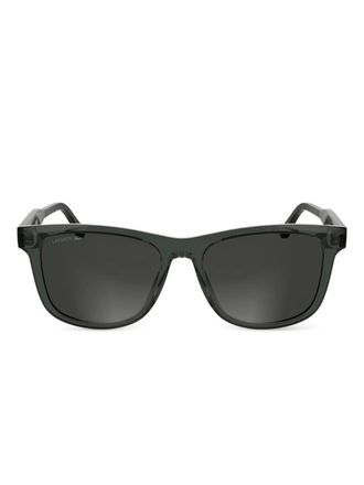 Lacoste logo-print sunglasses - Black