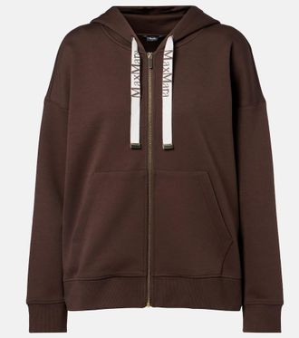Max Mara Jour cotton-blend hoodie