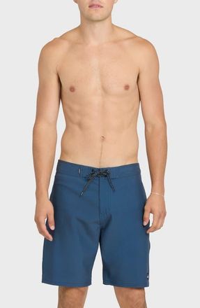 Quiksilver Surfsilk Kaimana Board Shorts in Dark Denim at Nordstrom, Size 30