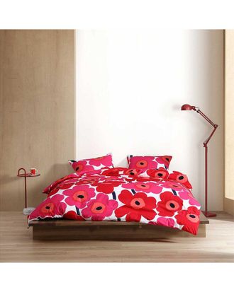 Marimekko Unikko Cotton Percale Comforter Bedding Set