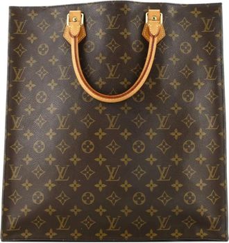 Louis Vuitton Sac Plat Bag canvas shopper met monogram - Bruin