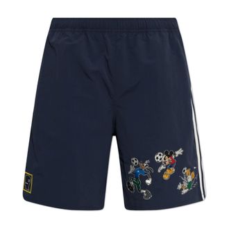 adidas Hombre, Pantalones cortos, Azul, Talla: M