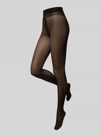 Joop Strumpfhose mit elastischem Label-Bund in Black, Größe 38-40