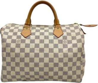 Louis Vuitton Pre-owned Speedy 30 Handbag - Dames - Vintage Handtas - Wit - ONE Size - Vintage