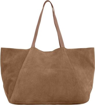BTF-CPH Btfcph - Suede Shopper - Dames - Tassen - Bruin - Maat: ONE Size Su&egrave;de