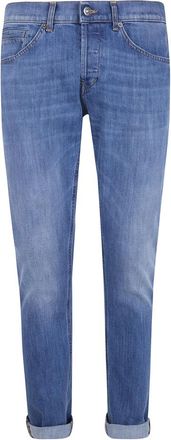 Dondup George Skinny Jeans - Heren - Slim Fit Jeans - Blauw - W30 - Katoen - Jeans