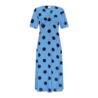 Ichi Aliana Allure - Dresses - Mujer - Azul - 2XL