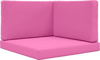 vidaXL Coj&iacute;n Para Sof&aacute; De Exterior Poli&eacute;ster Rosa 80 X 80 Cm Vidaxl