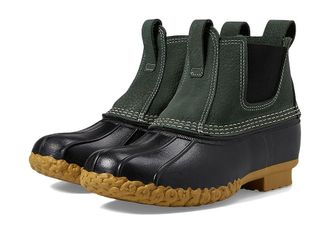 L.L.Bean Bean Boot 6.5 Chelsea Mens Boots Forest Shade/Black/Gum : 8 D - Medium, Leather/Synthetic