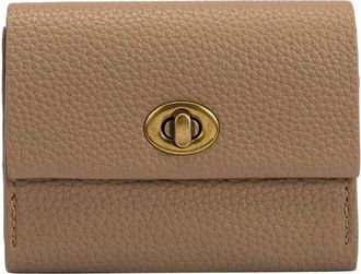 Melie Bianco Womens Rita Vegan Card Case Wallet In Taupe