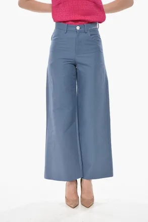 Marni Pantaloni 5 Tasche Mom Fit in Cotone Marni