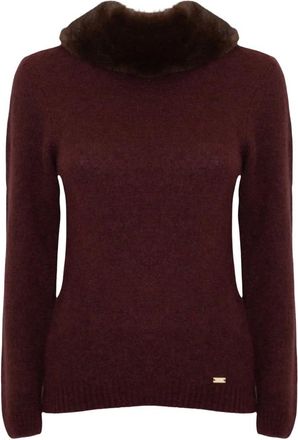 PHO Firenze Maglione in lana e alpaca - - Knitwear - Donna - Rosso - S
