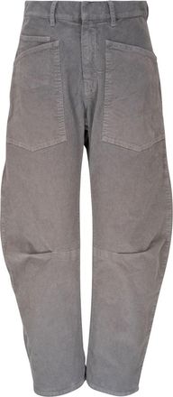 Nili Lotan High-waisted Corduroy Trousers