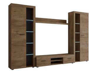 Mirjan24 Mobilier1 - Conjunto De Sal&oacute;n Tucson 107, Roble De Lefkada