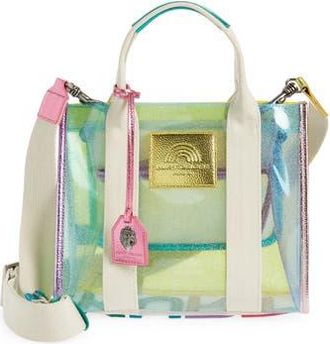 Kurt Geiger Mini Southbank Vinyl Clear Tote in Mult/other at Nordstrom Rack
