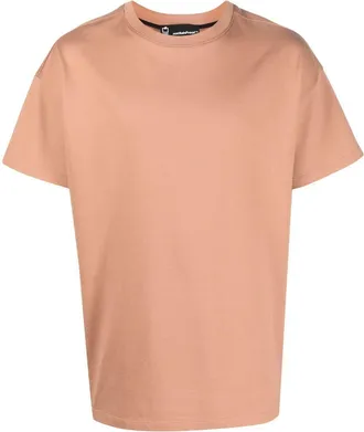 Styland x notRainProof crew-neck organic cotton T-shirt - men - Organic Cotton - S - Neutrals