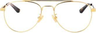 Bottega Veneta Stijlvolle Optische Bril Bv 1340Ok - unisex - Brillen - Geel - 54 MM - Accessoires