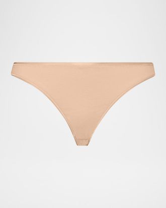 Hanro Seamless High-Cut Cotton Briefs