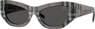 Burberry BE4450U 414787 Womens Sunglasses Grey Size 54