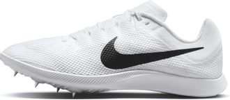 Nike Mens Zoom Rival Distance Track & Field Distance Spikes in White | FZ9653-100