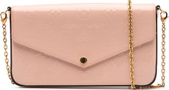 Louis Vuitton Pre-owned Womens Pallas Chain Wallet Monogram - Coral Leather - One Size