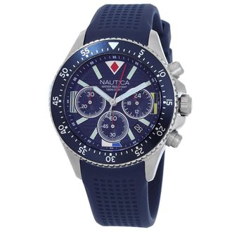 Nautica Westport Chronograph Quartz Blue Dial Mens Watch NAPWPS302