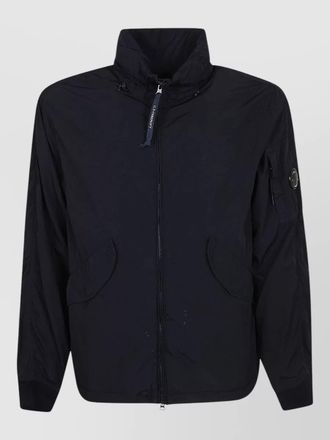 C.P. Company lens hooded short jacket high collar