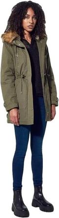 Kaporal Down Coats - Dames - Parka Jassen - Groen - XS - Jassen