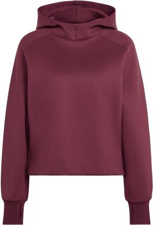 adidas Soft Lux Winter Knit Hoodie Hoodie f&uuml;r Damen | rot