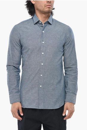 Salvatore Piccolo Slim Fit Shirt With French Collar size 40