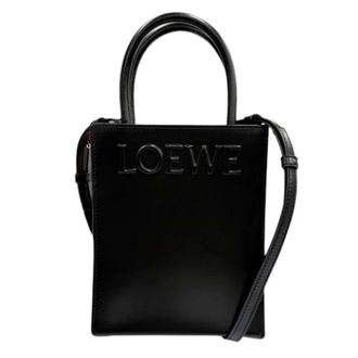 Loewe Pre-owned Standard A5 Tote - Dames - Vintage Shopper - Zwart - ONE Size - Leer - Vintage