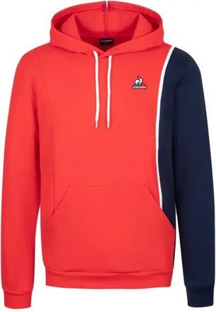 Le Coq Sportif Sportieve Essential Hoodie in Kleur - Heren - Hoodies - Rood - M - Hoodies & sweatvesten