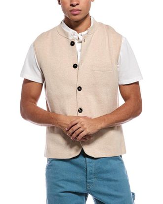N.Peal N.Peal Cashmere-Blend Waistcoat