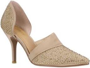 J. Rene&eacute; Kaleena dOrsay Pointed Toe Pump in Beige at Nordstrom Rack, Size 7.5