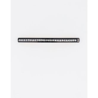 Alexandre de Paris Tuileries 10 Acetate Strass Long Barette in Black at Nordstrom