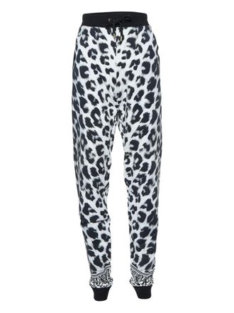 Versus leopard-print track pants - White