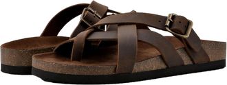 White Mountain Hobo Brown Leather W29990-200 Womens
